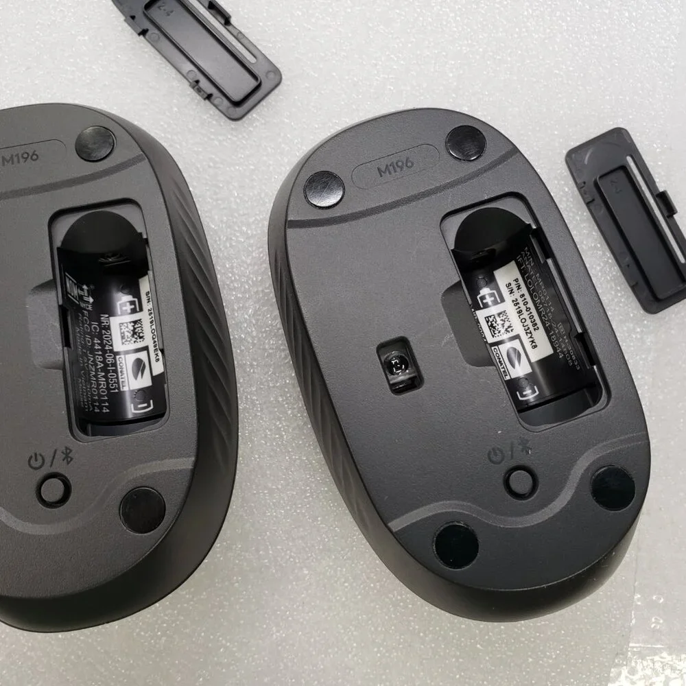 2 pack - Logitech M196 Bluetooth Wireless Mouse. Bluetooth Only. Black